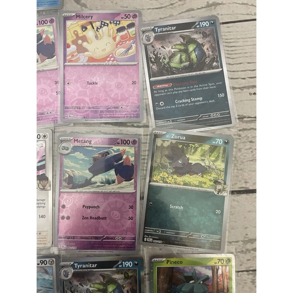 Lot of 20 Pokémon Cards 2025 - Mixed Set, Rare & Common - Near Mint